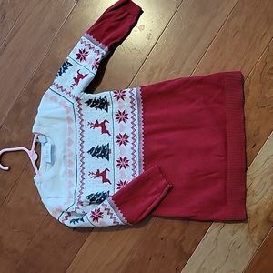 Toddler Girls fair isle sweater dress